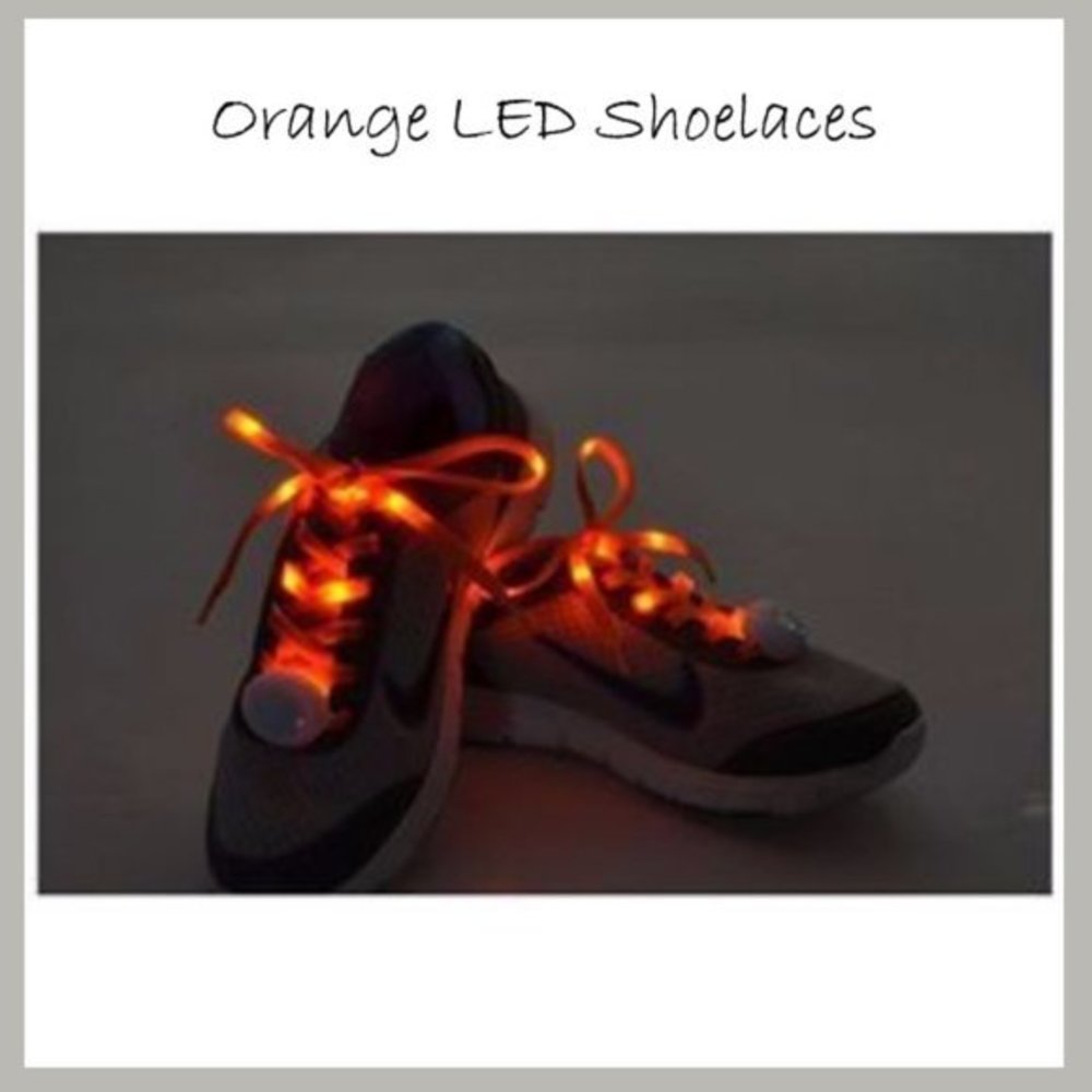✨ LED Light Up Shoelaces – YOU Choose 2 Colors! | Glow in the Dark Shoe Laces - Picture 10 of 16